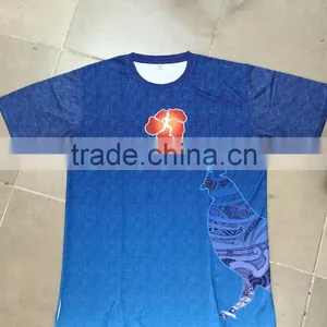 SUBLIMATED T-SHIRT, SHORT SLEEVE , ROUND NECK, 100% POLYESTER thumbnail-1