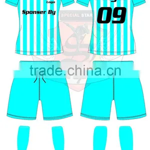Printed Soccer Jersey Set Personal Design Uniforms de Futbol Dri Fit Soccer Jerseys Super Quality Soccer Uniform Kit for Club thumbnail-1