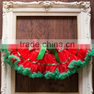 Children Christmas Gifts for Little Baby Pettiskirt and Long Sleeve Shirt With Christmas Tree Baby Outfit thumbnail-3