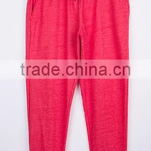 Customized Skinny Sports Pants Pop Style CVC60/40 Cotton Wholesale Cheap Plain Blank Pants thumbnail-2