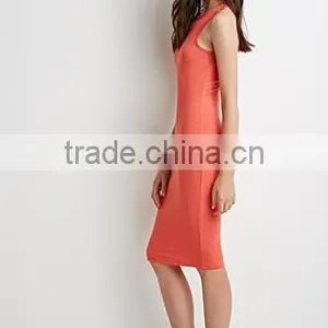 Pure Color Cultivate One's Morality Dress thumbnail-2