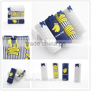 Cute Bnana Large Size Teen Girl Briefs Cartoon Panties Women Cartoon Cotton Underwear With Box e6 thumbnail-4