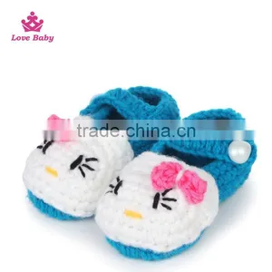 Latest Desigh Cute Baby Adult Hand Crochet Wool Shoes LBS20151223-20 thumbnail-1