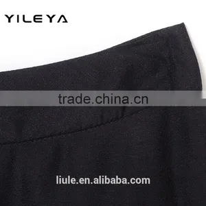 Lovely Purple Hem Designed Casual Women Short Front Long Back Skirts thumbnail-3