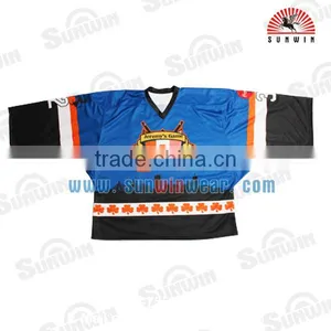 2016 New Design Sublimation Printing Ice Hockey Wear, Hockey Jersey, Hockey Shirts thumbnail-2