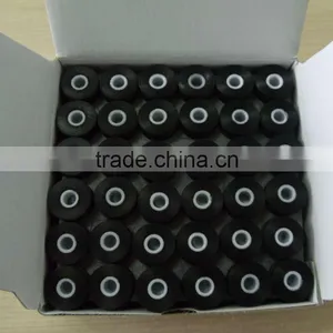 120M Black L Type Sideless Bobbin Thread thumbnail-1