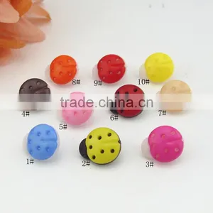 Button Clasp DIY Handmade Accessories Larry Ladybird Cute Cartoon Buckle Buckle Buckle 15mm Children 's Clothes thumbnail-1