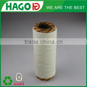 Ne12s Cheap Milk White Recycled Cotton Yarn Blended Socks Knitting Yarn thumbnail-1