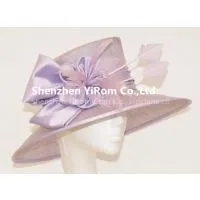 YRSM14200 Cocktail Hat,sinamay Hat, Church Hat,kentucky Derby Hat thumbnail-1