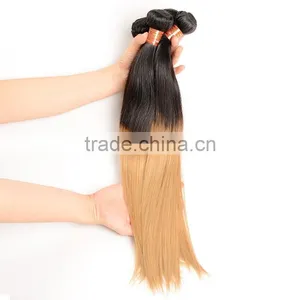 Beautiful 1b/27 Straight 6a Virgin Hair Alixpress Malaysian Hair thumbnail-3