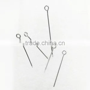 Stainless Steel DIY Jewelry Finding Silver Tone Wire Eye Pins Findings thumbnail-1