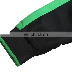 Lateset Design Black and Green Custom Track Suit thumbnail-5