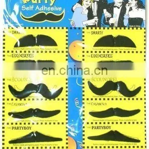 Many Shapes Fake Beard High Quality Fake Artificial Mustache MH2077 thumbnail-1