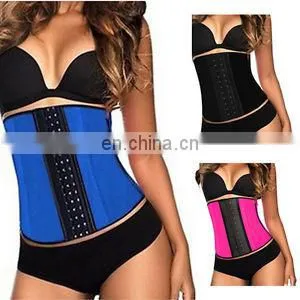 Women Latex Cincher Rubber Waist Trainer Cincher Underbust Corset Body Shaper Shapewear thumbnail-2