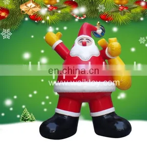 HI Gaint Inflatable Outdoor Christmas Decorations Santa Claus thumbnail-1
