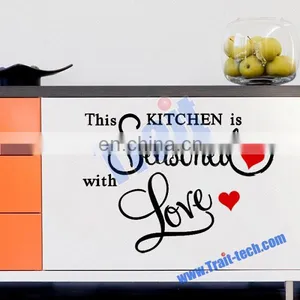 "This Kitchen Is..." English Famous Sayings Wall Stickers DIY Removable Wall Quotes Decals Wall Stickers thumbnail-1