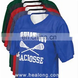 Healong Digitally Printed Sublimation Lacrosse Shooter Shirt No Moq thumbnail-1