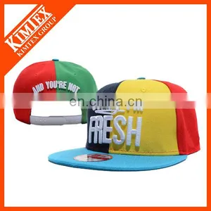 2017 New Designed Hot Sell Custom Cotton Snapback Cap thumbnail-4