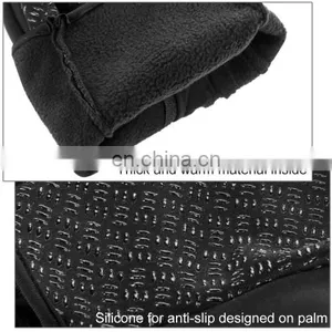 HAWEEL Large Size Two Fingers Touch Screen Outdoor Sports Wind-stopper Full Finger Winter Warm Gloves thumbnail-5