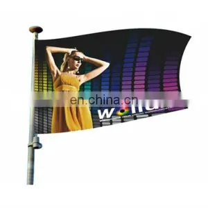 Decorative 100% Polyester Custom Hand Flag thumbnail-1