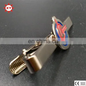 New Custom Design Silver Tie Clip thumbnail-2