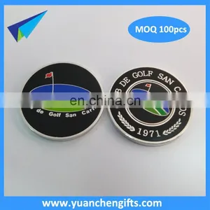 Custom Poker Chip Golf Ball Marker Magnetic Coin Golf Ball Marker thumbnail-1