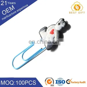 Hot Sell Unique Customized Design Anime Logo Paper Clip Metal Paper Clip Holder thumbnail-2