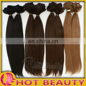 European/Indian/Brazilian Clip In Hair Extensions thumbnail-1