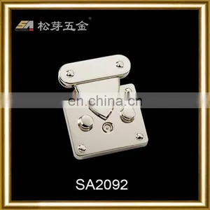Metal Briefcase Locks and Clasps Bag or Notebook Accessories Zinc Alloy Lock thumbnail-1