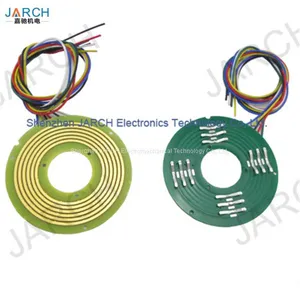PCB Alternator Electrical Pancake Slip Ring Motor Connectors,electric Swivel Moflon Through Bore Slip Ring Assembly thumbnail-3