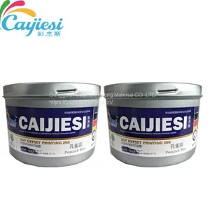 CJS Special Colors Printing Ink Peacock Blue Ink thumbnail-1