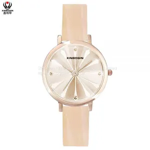 XINBOQIN Supplier Custom Luxury Water Resist High Quality Lady Brand Trendy Featurely Quartz Acetate Watch thumbnail-3