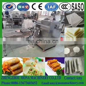 Spring Roll Peel Making Machine/Spring Skin /wrapper Forming Wrapper for Sale thumbnail-4