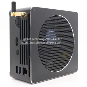 Gaming Computer Intel i9 8950HK 6 Cores 12 Threads Mini PC Win10 2*DDR4 32GB 4K HDMI Mini DP thumbnail-1