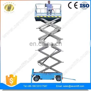 7LSJY Shandong SevenLift 500kg Hydraulic Electric Jlg Scissorlift Table for Sale thumbnail-6