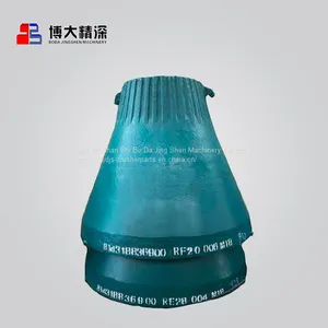 Manganese Cone Crusher Wear Liner Plate Concave/Mantles Apply to Nordberg GP300S thumbnail-3