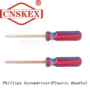 Phillips Screwdriver With Flameproof Safety and Spark Free Plastic Handle thumbnail-1