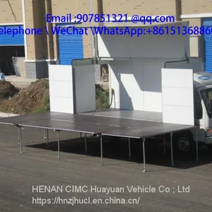 4.2M P5 Screen Led Mobile Stage Truck for Roadshow thumbnail-1