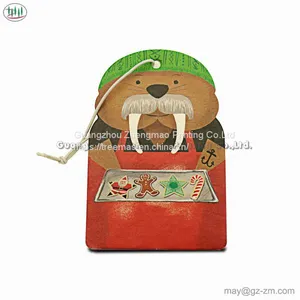 Eco-friendly Perfume Hanging Carton Person Paper Car Air Freshener With Customized Logo thumbnail-1