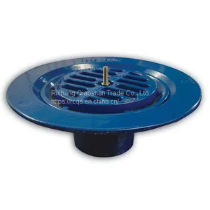 Ductile Iron Full-flow Two-way Roof Outlet – Center Bolt thumbnail-2