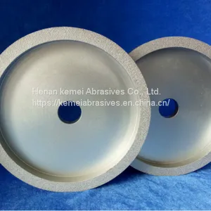 Brazed Diamond Grinding Wheel Diamond Slotting Wheel Brazed Hand Wheel Diamond Wheel Slotted Wheel thumbnail-1