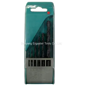 6PCS DIN338 HSS Roll Forged Twist Drill Bit Set Manufacturer thumbnail-1