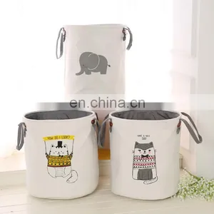 Kid's Room Toy Storage Box Foldable Storage Bag Cartoon Laundry Basket Household Storage Bins thumbnail-1