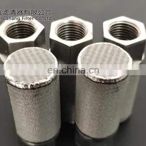 Customized Sintered Stainless Steel Wire Mesh Liquid Filter thumbnail-1