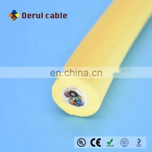 2 Power Cores With 4 Twisted Pair Cat5e Signal Wire ROV Tether PUR Foaming Cable Remote Control Vehicle Cable thumbnail-2
