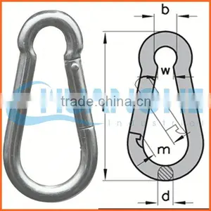 Made in China Aluminum Swivel Eye Bolt Snap Hook thumbnail-4