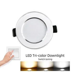 LED Downlight 5W 9W 12W 15W LED Ceiling Lights Round Recessed Lamp Dimmable Waterproof LED Spotlight For Bathroom Kitchen thumbnail-4