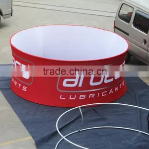 Custom Company Logo Printed Fitted Stretch Stand and Hang Up Banner thumbnail-2