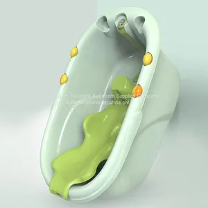 HS Group HaS Ha'S Toys Plastic Fold Bath Tub for Baby Infant thumbnail-1