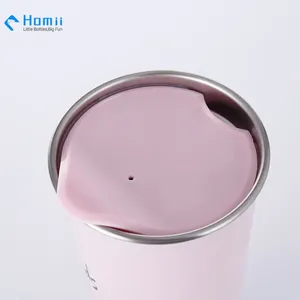 17oz Stainless Steel Beer Mug With Lid thumbnail-1